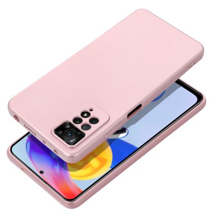 Elegantné puzdro METALLIC Case pre XIAOMI Redmi NOTE 14 PRO 4G ružové