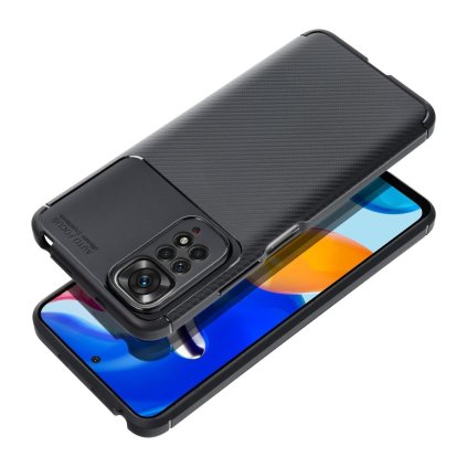 Kryt Case CARBON PREMIUM for XIAOMI Redmi Note 14 Pro Plus 5G čierny
