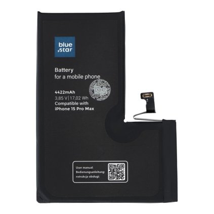Batéria BLUE STAR HQ  pre IPHONE 15 Pro Max 4422 mAh