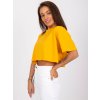 SVĚTLE ORANŽOVÝ DÁMSKÝ CROP TOP