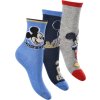 TROJBALENÍ CHLAPECKÝCH PONOŽEK DISNEY MICKEY - MODRÁ/MODRÁ/ŠEDÁ
