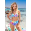 BAREVNÉ BIKINY S KALHOTKAMI S VYŠŠÍM PASEM