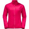 TMAVĚ RŮŽOVÁ DÁMSKÁ FLEECOVÁ MIKINA JACK WOLFSKIN MOONRISE FZ W