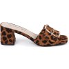 TVÍDOVÉ LEOPARDÍ NAZOUVÁKY NA SLOUPKU, PODPATEK 5,5 CM