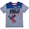 SPIDER-MAN MODRÉ CHLAPECKÉ PRUHOVANÉ TRIČKO