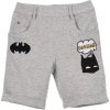 ŠEDÉ CHLAPECKÉ ŠORTKY S BATMANEM