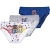 MODRO-ŠEDO-BÍLÁ SADA SLIPŮ PAW PATROL - 3KS