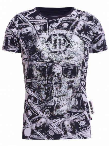 PHILIPP PLEIN Cash Black tričko