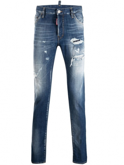 DSQUARED2 Distressed Blue rifle