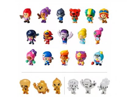 Figurky Brawl Stars Collectible Figures 2 Pack Random Nové