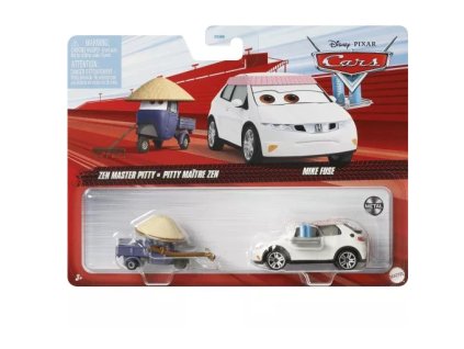 Toys Disney Cars On The Road Mike Fuse and Zen Master Pitty Nové