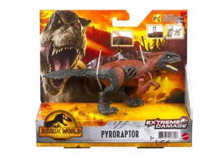 Jurský svět Extreme Damage Pyroraptor Nové