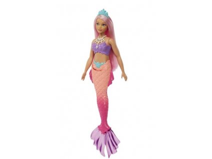 Barbie Dreamtopia Kouzelná mořská víla oranžová Nové