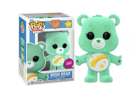 Merch Funko Pop! 1207 Care Bears 40 Wish Heart Bear Limited Flocked Chase Edition Nové