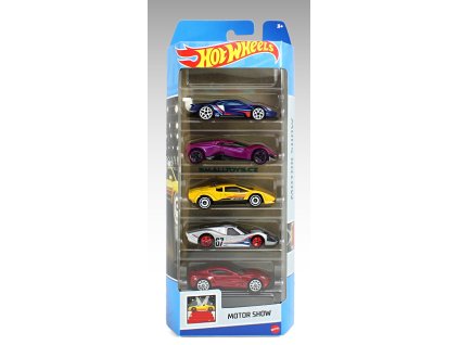 Toys Hot Wheels Motor Show 5ks angličáky HLY63 Nové