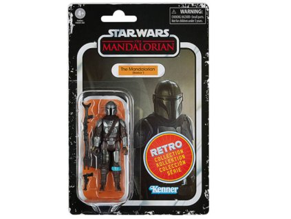 Figurka Star Wars Retro Collection The Mandalorian (Beskar) 10cm Nové