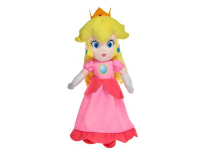 Plyšová hračka Peach Super Mario Bros 22cm Nové