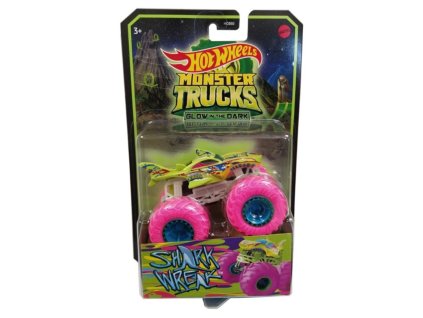 Hot Wheels Monster Trucks Glow In The Dark Shark Wreak Nové