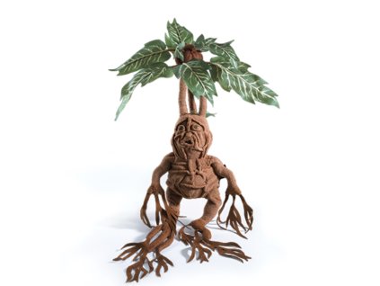 Plyšová hračka Harry Potter Mandragora 42cm Nové