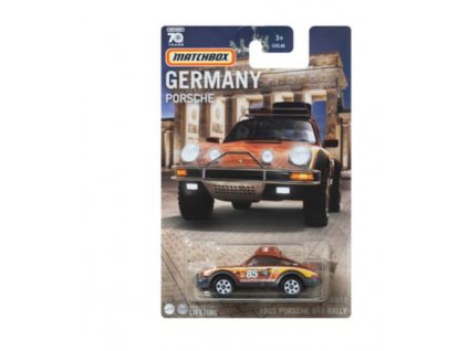 Matchbox Germany 1985 Porsche 911 Rally Nové
