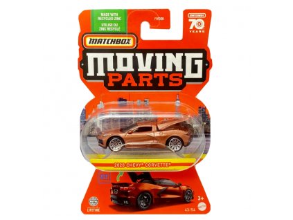 Matchbox Moving Parts 2020 Chevy Corvette Nové