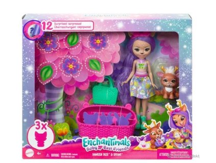Enchantimals Danessa Jelínková s miminky Nové