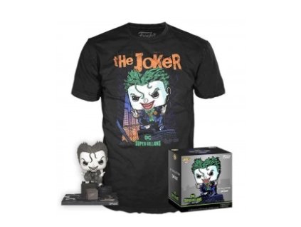 Funko set DC 240 Joker Jim Lee a tričko vel. XL Nové