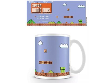 Hrnek Nintendo Mug Super Mario Retro Title Nové