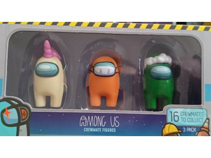 Figurky Among Us 3ks Random 4cm Nové