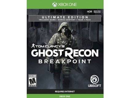 XONE Tom Clancys Ghost Recon Breakpoint Ultimate Edition CZ Nové