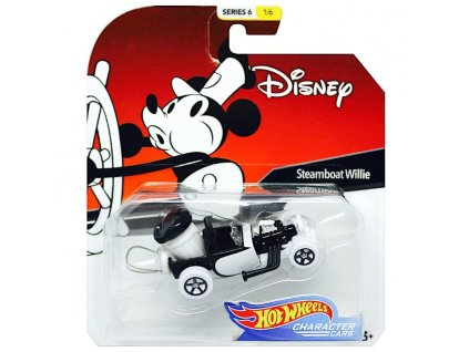 Hot Wheels Disney Character Cars Steamboat Willie Nové