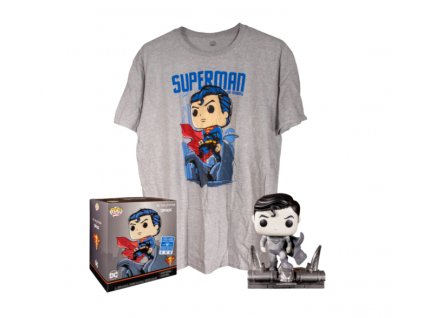 Funko Set DC Comics Jim Lee Superman Exclusive a tričko vel. L Nové
