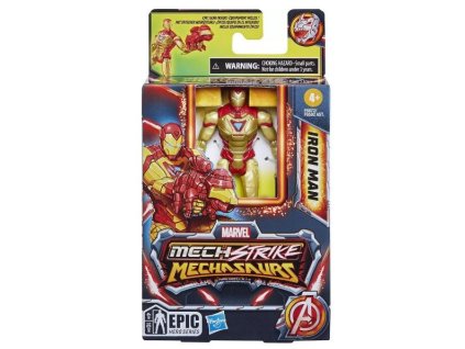 Figurka Marvel Mech Strike Mechasaurus Iron Man 10cm Nové