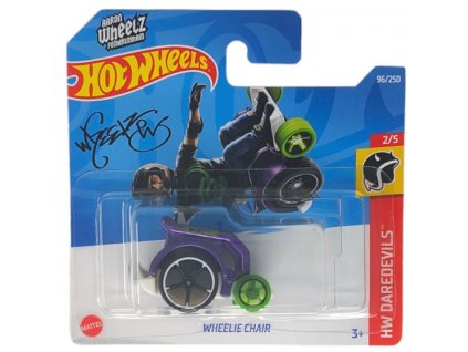 Hot Wheels Wheelie Chair Purple Nové