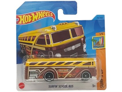 Hot Wheels Surfin School Bus Nové