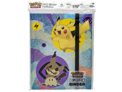 Album A4 Pokémon Pikachu a Mimikyu 9 kapes na 360 karet Nové