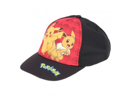 Kšiltovka Pokémon černá 54cm Nové