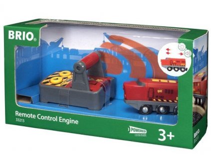 BRIO 33213 Lokomotiva na dálkové ovládání červená Nové