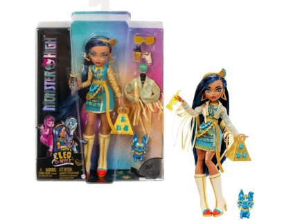 Panenka Monster High Cleo de Nile Nové