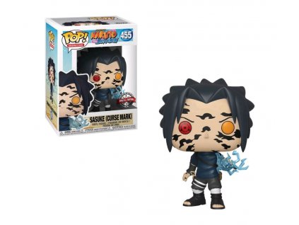 Funko Pop! 455 Naruto Shippuden Sasuke Curse Mark OBAL Nové