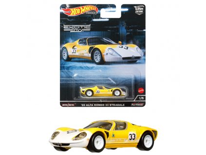 Hot Wheels Premium 69 Alfa Romeo 33 Stradale Nové