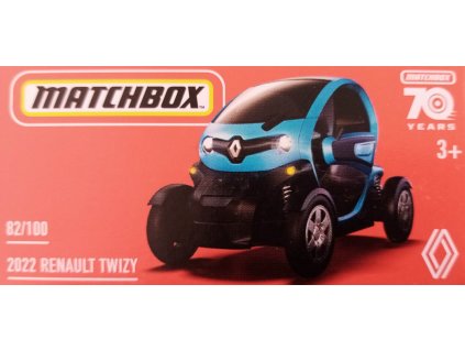 Matchbox 2022 Renault Twizy Box Nové
