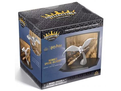 Diorama Harry Potter Hedvika a Nimbus Nové