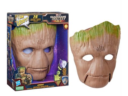 Mluvící maska Strážci galaxie Groot Nové