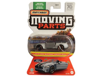 Matchbox Moving Parts 2019 Ford Mustang Convertible Nové