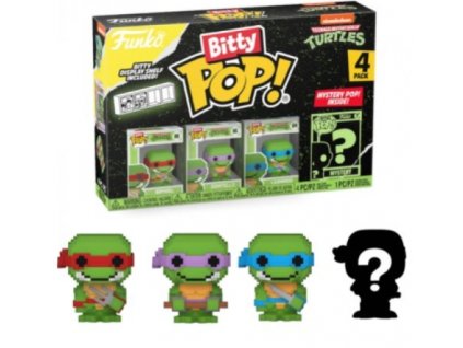 Funko Bitty Pop! Teenage Mutant Ninja Turtles 8bit 4ks Nové