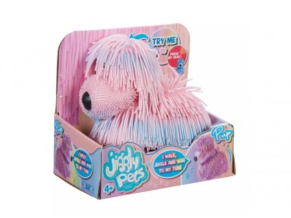 Mazlíček Jiggly Pets růžový Nové