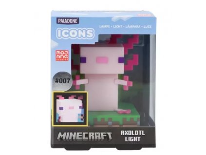 Lampička Minecraft Axolotl 007 Nové