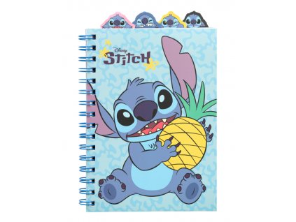 Kroužkový zápisník Disney Stitch A5 Nové