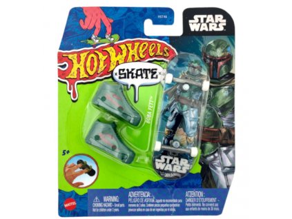 Hot Wheels Skate Fingerboard And Shoes Star Wars Boba Fett Nové